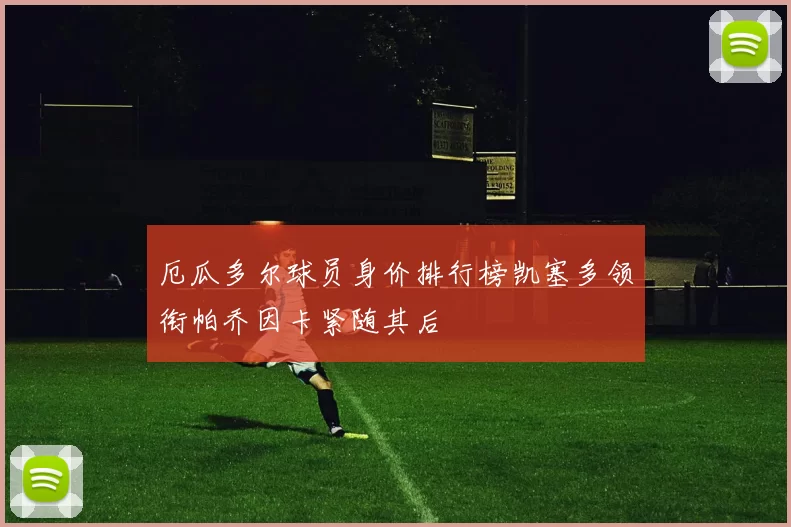 厄瓜多尔球员身价排行榜凯塞多领衔帕乔因卡紧随其后
