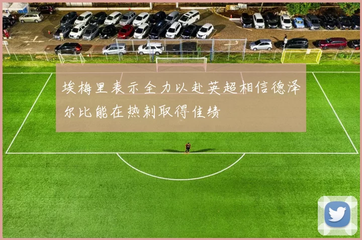 埃梅里表示全力以赴英超相信德泽尔比能在热刺取得佳绩